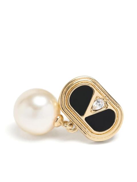 Valentino Garavani Ovalette earrings - Neutrals