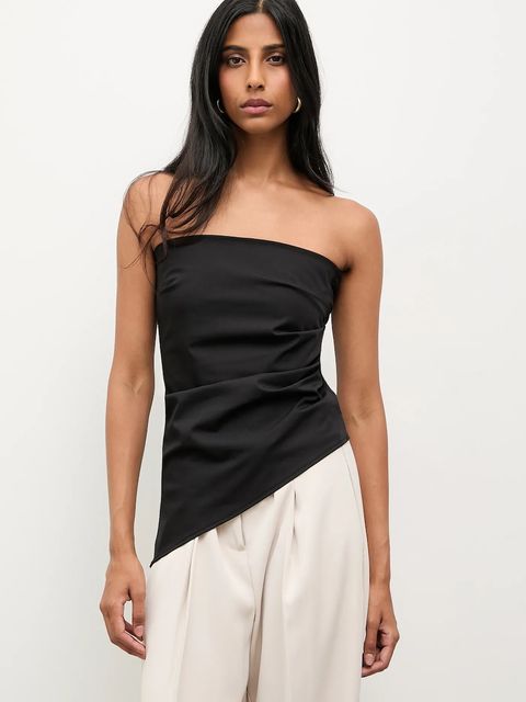 Answear.LAB bluzka damska kolor czarny gładka - zdjęcie produktu nr 1