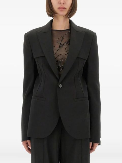 Jean Paul Gaultier single-breasted blazer - Black - zdjęcie produktu nr 1