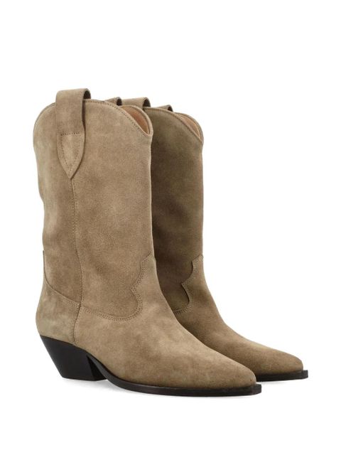 ISABEL MARANT Duerto suede boots - Neutrals - zdjęcie produktu nr 2
