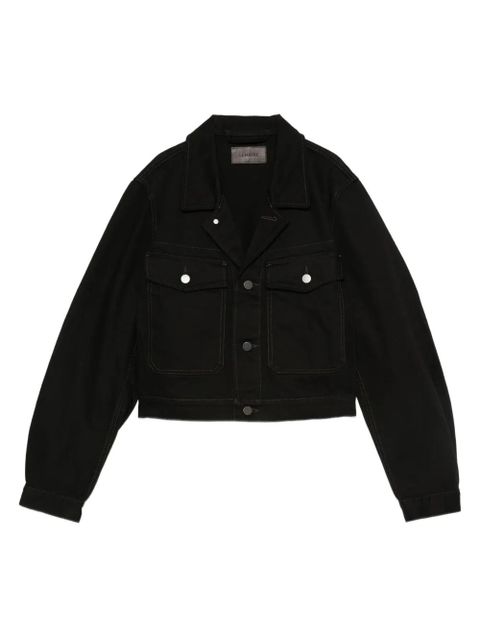 LEMAIRE button-fastening flap-pocket jacket - Black - zdjęcie produktu nr 1