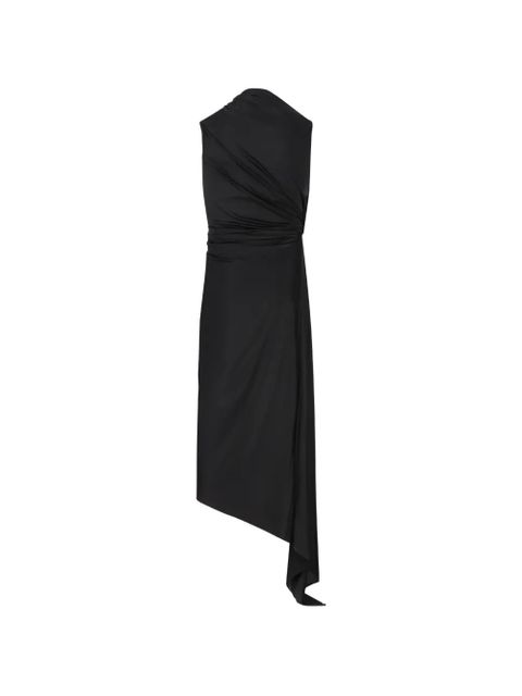 Balenciaga asymmetrical midi dress - Black - zdjęcie produktu nr 2