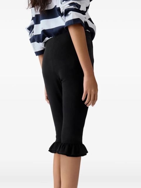 Jacquemus Playa ruffled shorts - Black