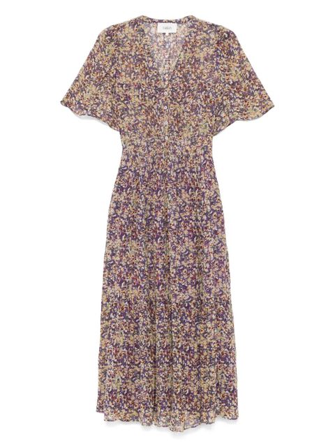 Ba&Sh Lariol midi dress - Purple - zdjęcie produktu nr 1