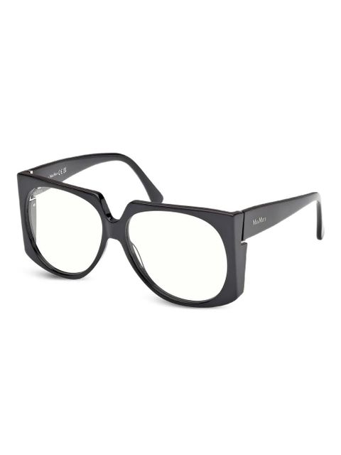Max Mara Eyewear square-framed glasses - Black