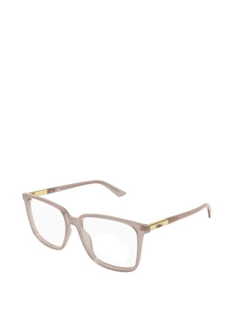 Chloé Eyewear square-frame glasses - Neutrals - zdjęcie produktu nr 2