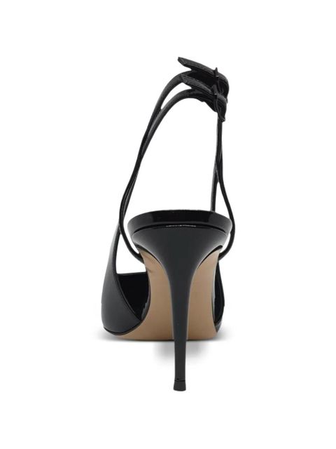 Casadei pointed-toe slingback pumps - Black