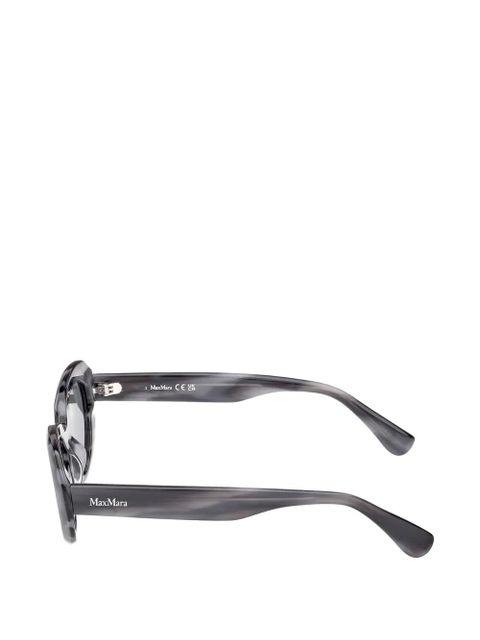 Max Mara Eyewear oval-frame sunglasses - Blue