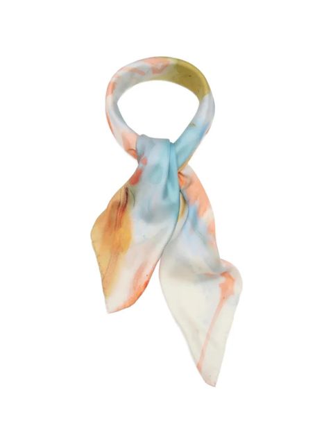 Ulla Johnson Chiara abstract-print scarf - Neutrals - zdjęcie produktu nr 1