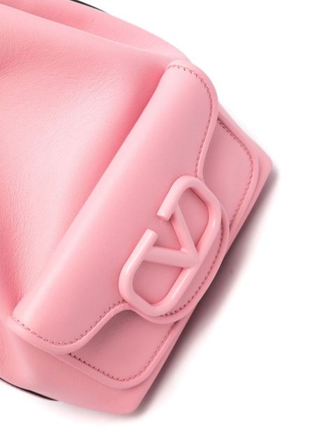 Valentino Garavani Locò leather bucket bag - Pink