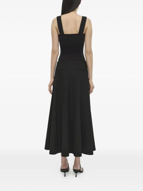 Simkhai Madine square-neck tank top - Black