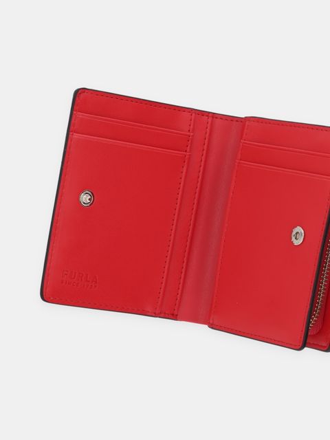 Furla portfel skórzany damski kolor czerwony WP00307 BX4291 4524S