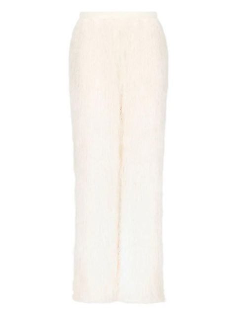 LouLou de Saison Reed fringed trousers - White - zdjęcie produktu nr 1