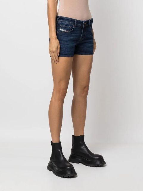 Diesel straight-leg denim shorts - Blue