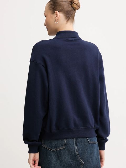 Polo Ralph Lauren bluza damska kolor granatowy gładka 211965097