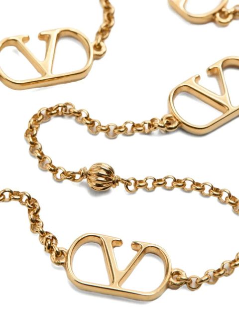 Valentino Garavani Vlogo signature necklace - Gold - zdjęcie produktu nr 2