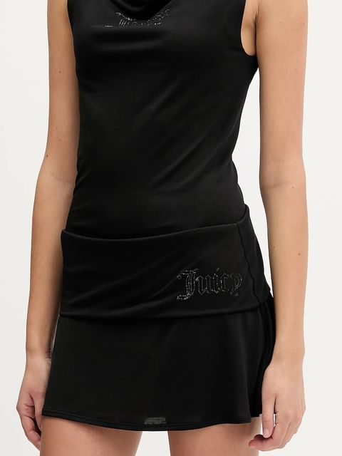 Juicy Couture spódnica kolor czarny mini rozkloszowana JCWGS126303 - zdjęcie produktu nr 1