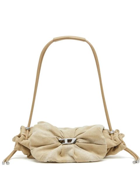 Diesel small Scrunch-D shoulder bag - Neutrals - zdjęcie produktu nr 1