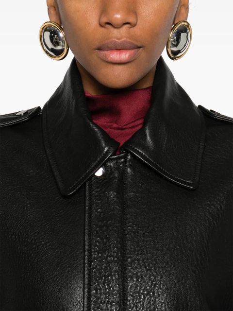 Nour Hammour Drey The It Girl leather jacket - Black