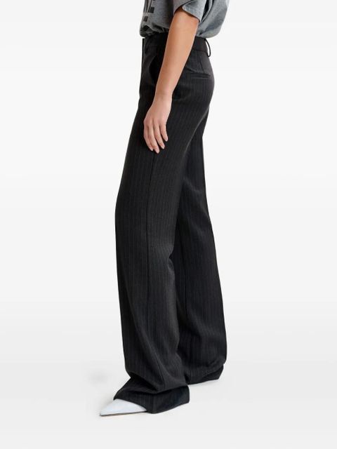 Essentiel Antwerp Invade pinstripe flared trousers - Blue - zdjęcie produktu nr 2