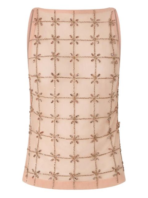 PINKO crystal-embellished sleeveless top - zdjęcie produktu nr 1