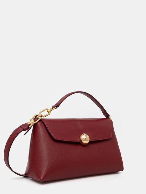 Furla torebka skórzana Sfera Soft mini kolor czerwony WE00881 BX2269 CGQ00 - zdjęcie produktu nr 2