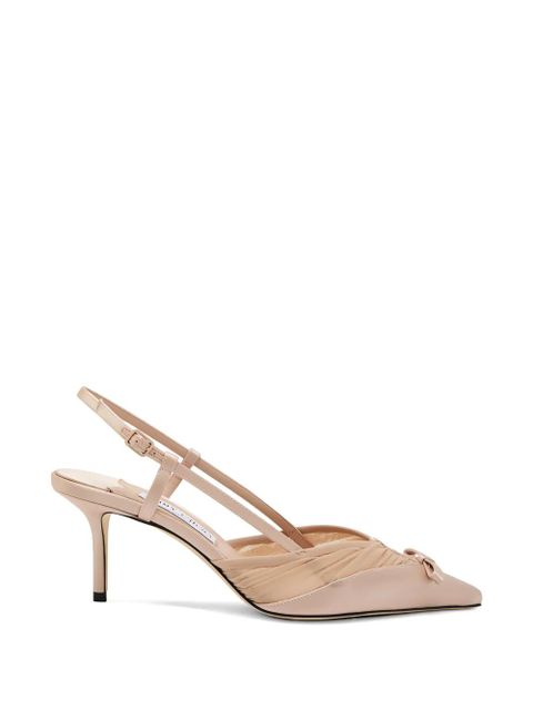 Jimmy Choo 65mm Afia heeled pumps - Neutrals - zdjęcie produktu nr 1