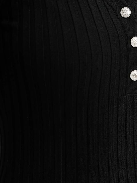 Morgan sukienka kolor czarny midi dopasowana RMEXAS - zdjęcie produktu nr 2