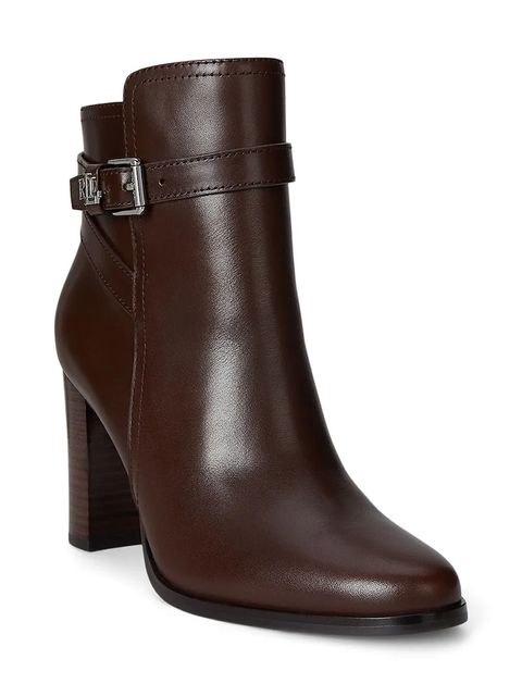 Lauren Ralph Lauren botki skórzane Brke Bt Hl 2 - zdjęcie produktu nr 1