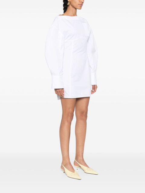 Jacquemus Chemise mini dress - White - zdjęcie produktu nr 2