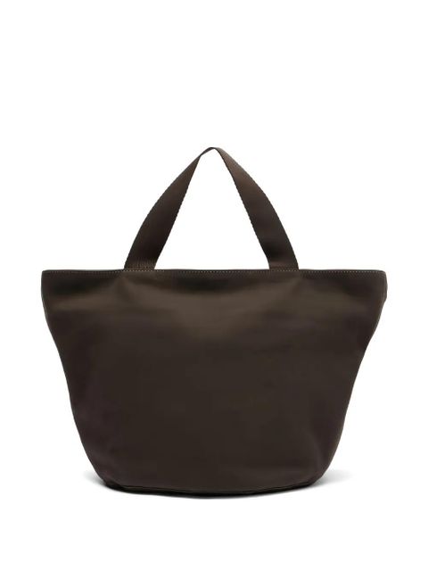 The Row contrast-stitching tote bag - Green - zdjęcie produktu nr 2