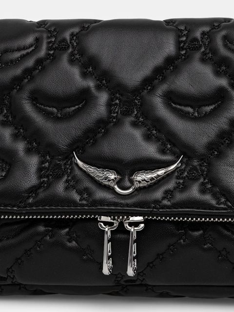 ZADIG&VOLTAIRE torebka skórzana kolor czarny LWBA04058