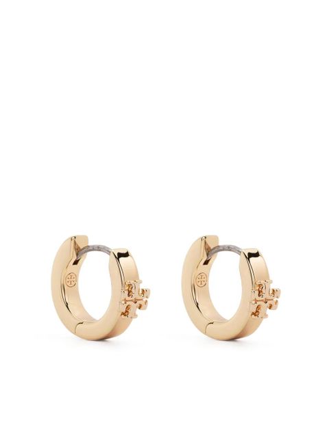 Tory Burch Double T-motif polished earrings - Gold - zdjęcie produktu nr 1
