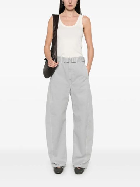 LEMAIRE cotton tank top - Neutrals