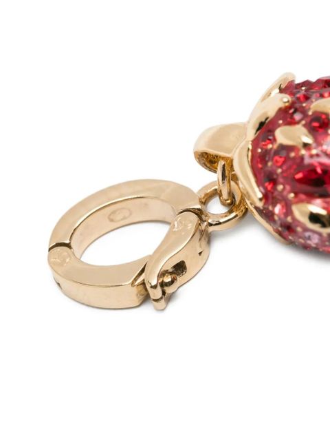 Swarovski strawberry-charm pendant - Gold - zdjęcie produktu nr 2
