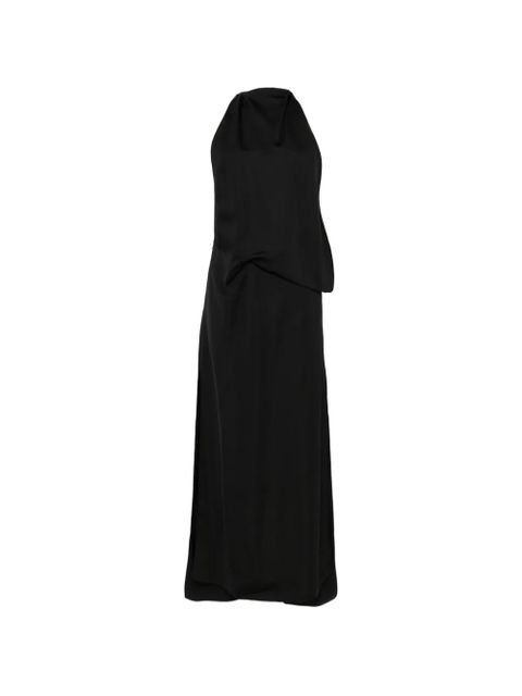 Sportmax Spsdolmen halterneck maxi dress - Black - zdjęcie produktu nr 1