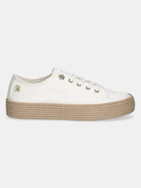 Tommy Hilfiger tenisówki VULC ESPADRILLE SNEAKER kolor biały FW0FW08404 - zdjęcie produktu nr 2