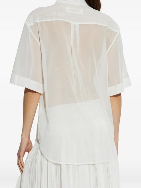 Róhe short-sleeve shirt - White