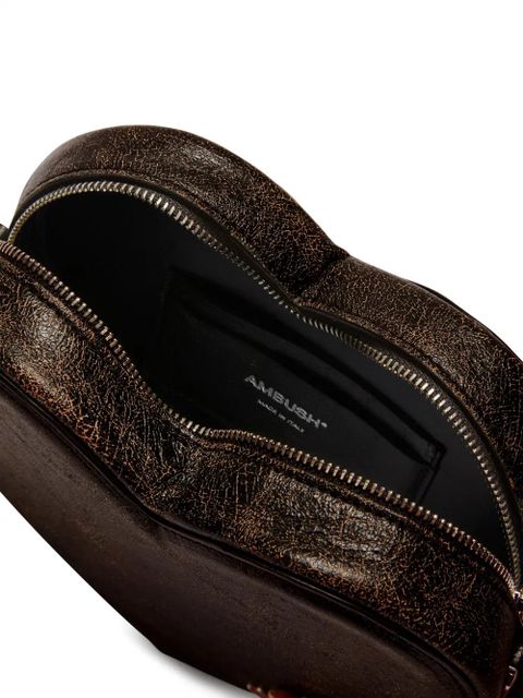 AMBUSH Heart leather shoulder bag - Black - zdjęcie produktu nr 2