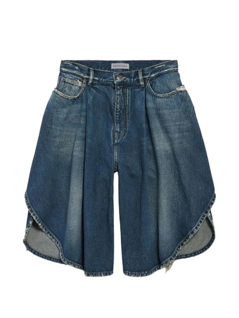 Balenciaga Tulip denim shorts - Blue - zdjęcie produktu nr 1