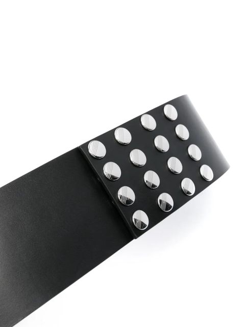 The Attico leather belt - Black - zdjęcie produktu nr 2