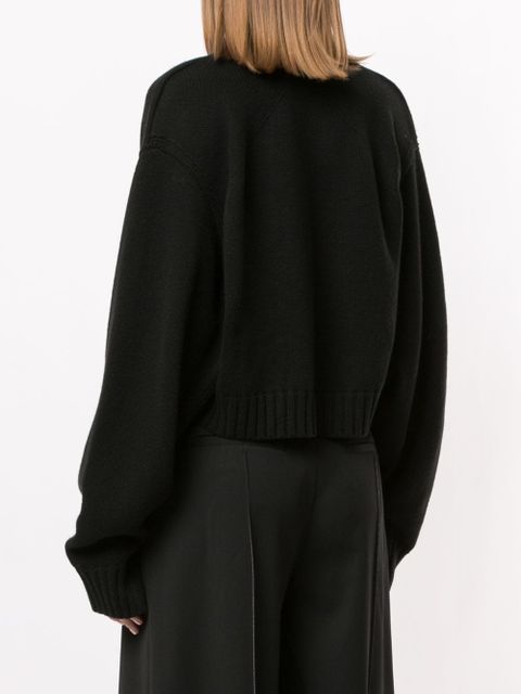 Proenza Schouler eco cashmere cardigan - Black