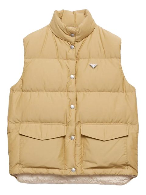 Prada down padded vest - Neutrals - zdjęcie produktu nr 1