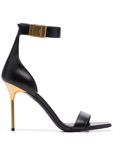 Balmain logo-buckle 95mm pumps - Black - zdjęcie produktu nr 1