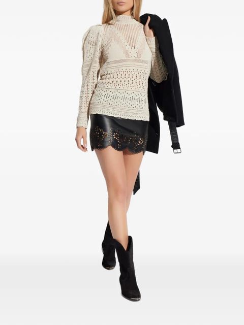 ISABEL MARANT Dahara top - Neutrals - zdjęcie produktu nr 2