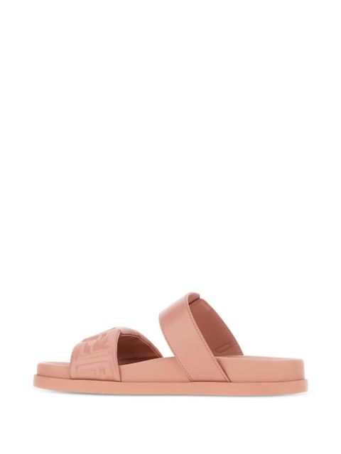 FENDI logo-embellishment sandals - Pink
