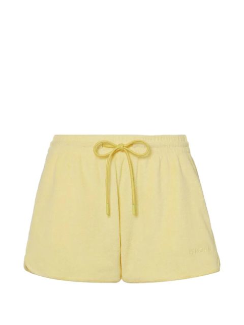 Hunza G towelling drawstring shorts - Yellow - zdjęcie produktu nr 1