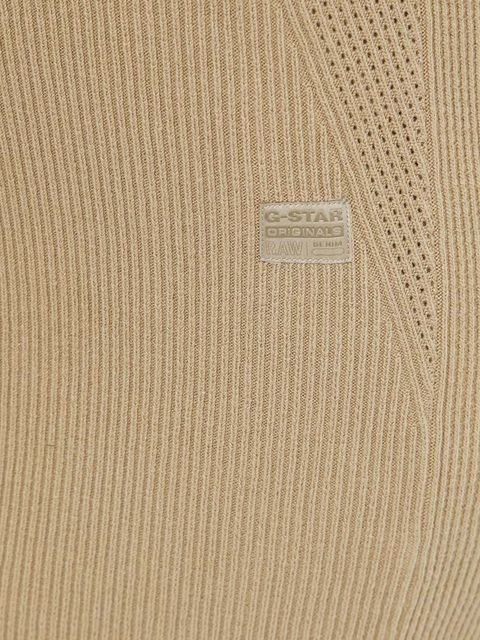 G-Star sukienka kolor zielony mini dopasowana D24659-D605