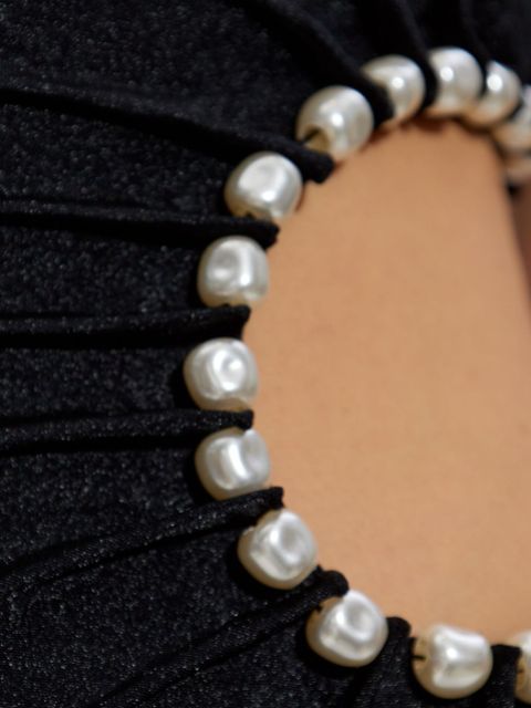 Cult Gaia cut-out swimsuit - Black