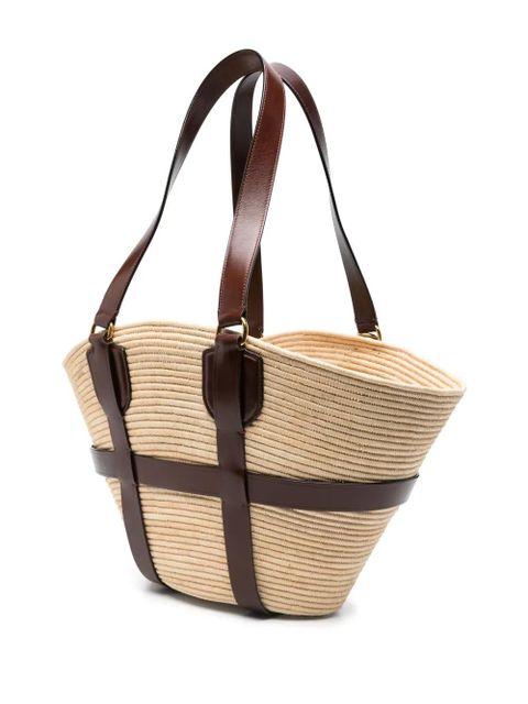 Chloé large Kerala 25 tote bag - Neutrals